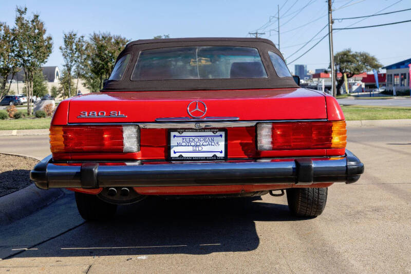 1982 Mercedes-Benz 380-Class 380 SL
