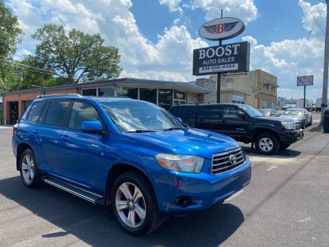 2008 Toyota Highlander for sale at BOOST AUTO SALES in Saint Louis MO