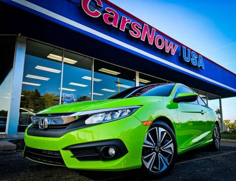 2017 Honda Civic for sale at CarsNowUsa LLc in Monroe MI