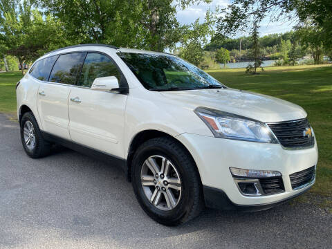 2015 Chevrolet Traverse for sale at BELOW BOOK AUTO SALES in Idaho Falls ID
