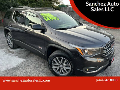 2017 GMC Acadia SLE-2