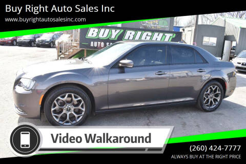 2018 Chrysler 300 for sale at Buy Right Auto Sales Inc in Fort Wayne IN