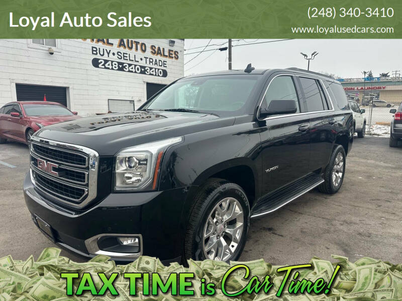 2015 GMC Yukon for sale at Loyal Auto Sales in Pontiac MI