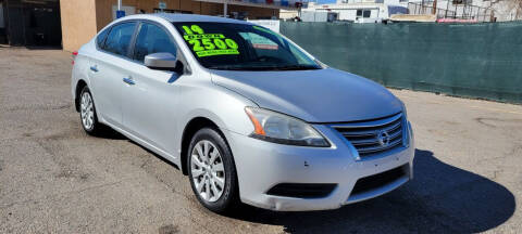 2014 Nissan Sentra for sale at Texas Auto Credit LLC in El Paso TX