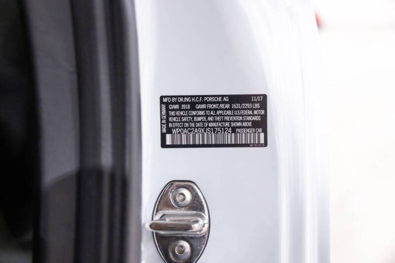 2018 Porsche 911 GT3