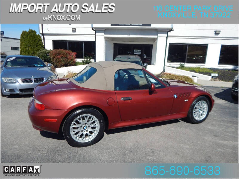 2001 BMW Z3 2.5i