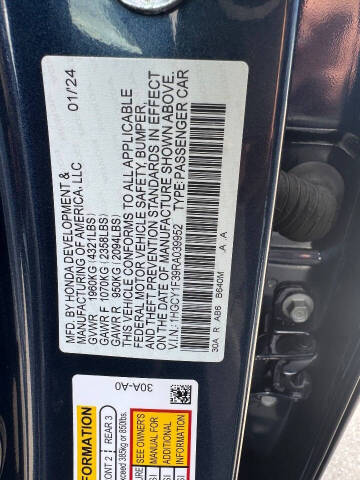 2024 Honda Accord EX