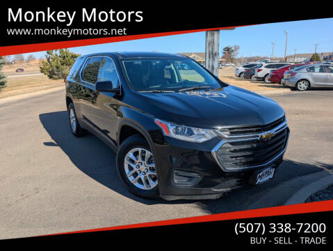 2020 Chevrolet Traverse for sale at Monkey Motors in Faribault MN