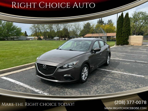 2016 Mazda MAZDA3 for sale at Right Choice Auto in Boise ID