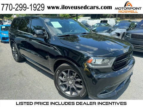 2017 Dodge Durango for sale at Motorpoint Roswell in Roswell GA