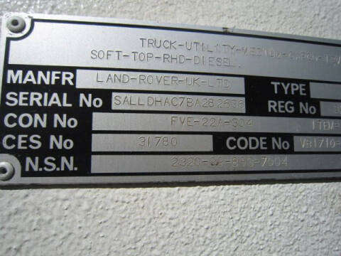 1987 Land Rover Defender 110