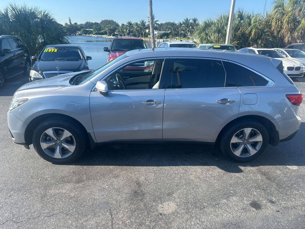 2016 Acura MDX for sale at Tropical Auto Sales in North Palm Beach, FL