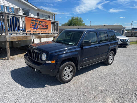 2017 Jeep Patriot for sale at 27 Auto Sales LLC in Somerset KY