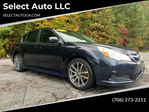 2012 Subaru Legacy for sale at Select Auto LLC in Ellijay GA