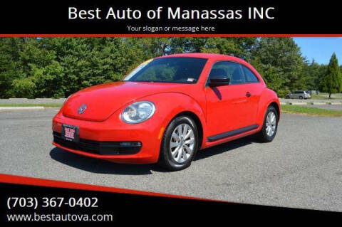 2015 Volkswagen Beetle for sale at Best Auto of Manassas INC in Manassas VA