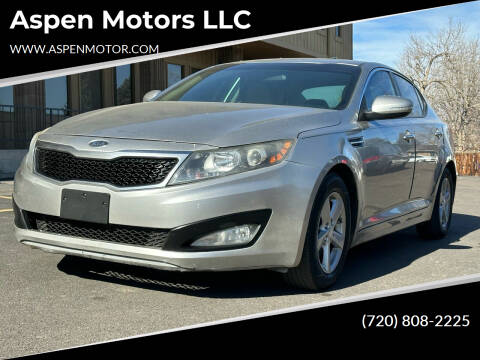 2014 Kia Optima for sale at Aspen Motors LLC in Denver CO