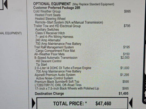 2018 Jeep Wrangler Rubicon