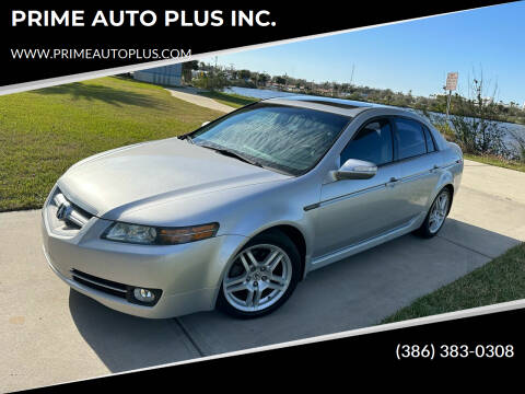 2008 Acura TL for sale at PRIME AUTO PLUS INC. in Daytona Beach FL