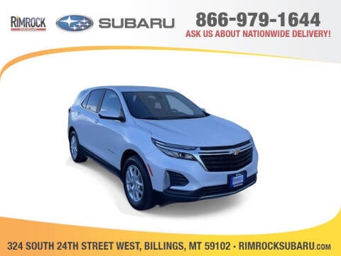 2024 Chevrolet Equinox for sale at RIMROCK SUBARU in Billings MT