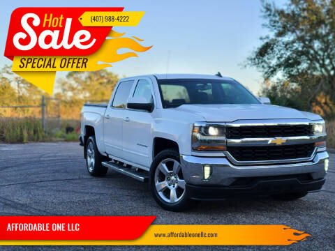 2016 Chevrolet Silverado 1500 for sale at AFFORDABLE ONE LLC in Orlando FL
