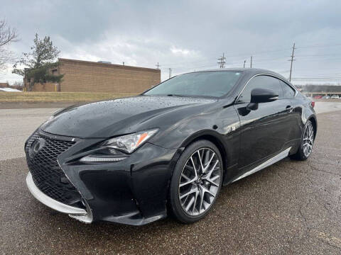2017 Lexus RC 350 for sale at Minnix Auto Sales LLC in Cuyahoga Falls OH