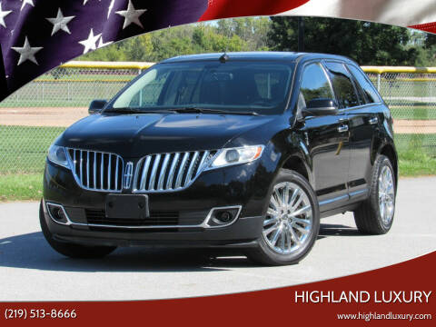2011 Lincoln MKX for sale at Highland Luxury in Highland IN