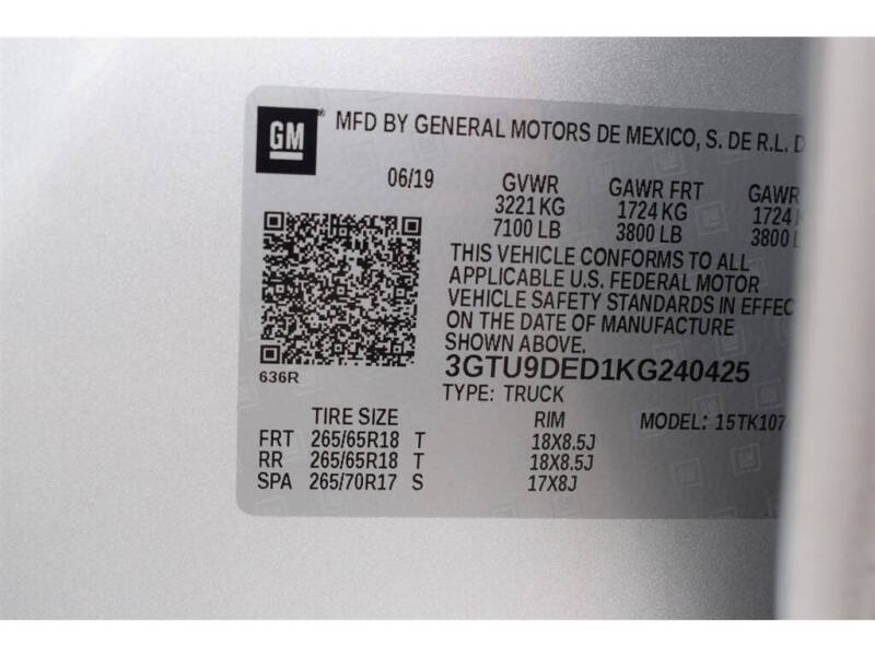 2019 GMC Sierra 1500