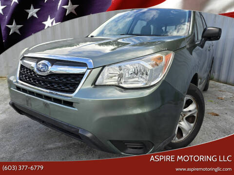 2014 Subaru Forester for sale at Aspire Motoring LLC in Brentwood NH
