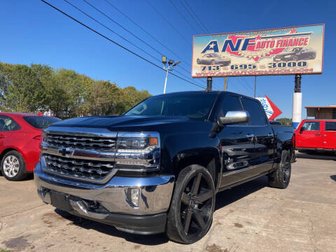 2018 Chevrolet Silverado 1500 for sale at ANF AUTO FINANCE in Houston TX