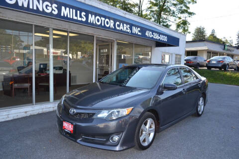 2012 Toyota Camry for sale at Owings Mills Motor Cars in Owings Mills MD