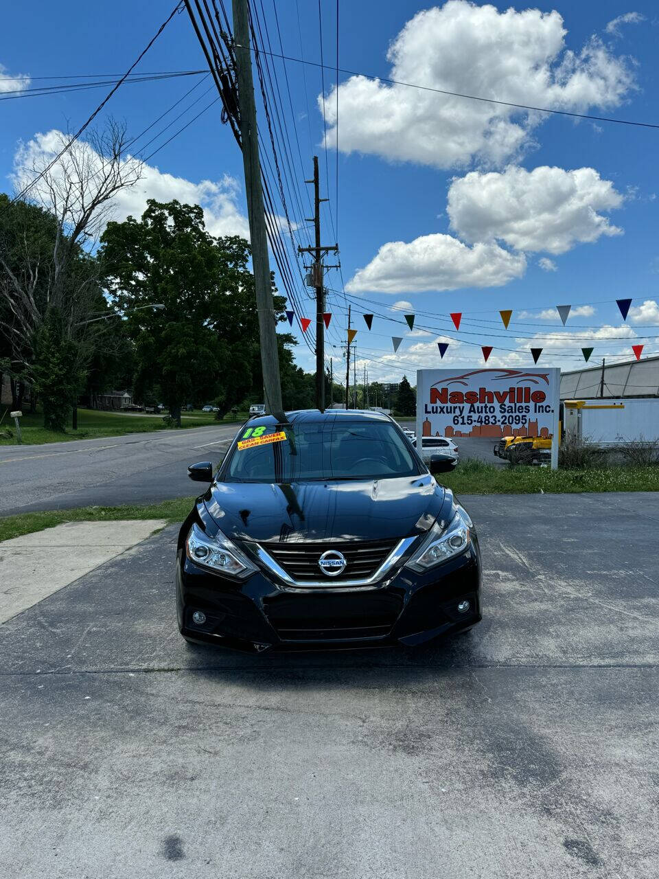 2018 Nissan Altima for sale at Nashville Luxury Auto Sales in Nashville, TN