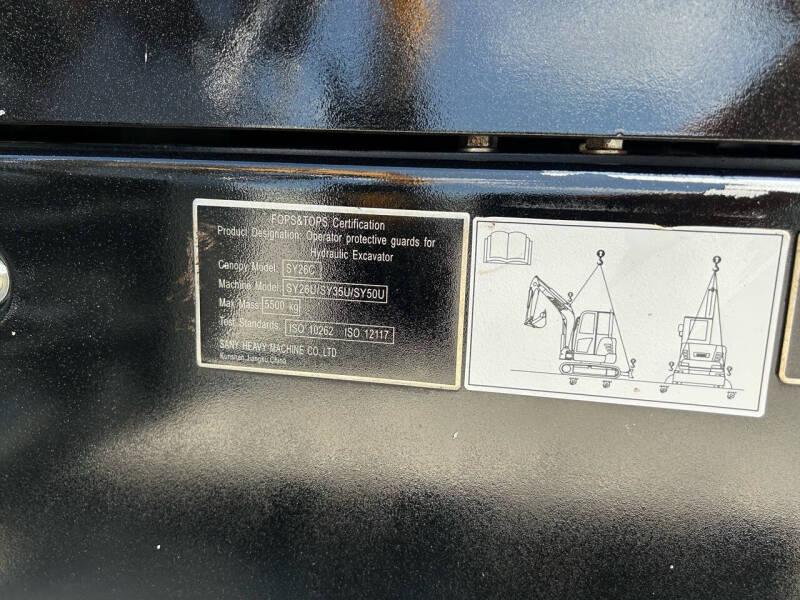 2022 Sany SY26U Excavator