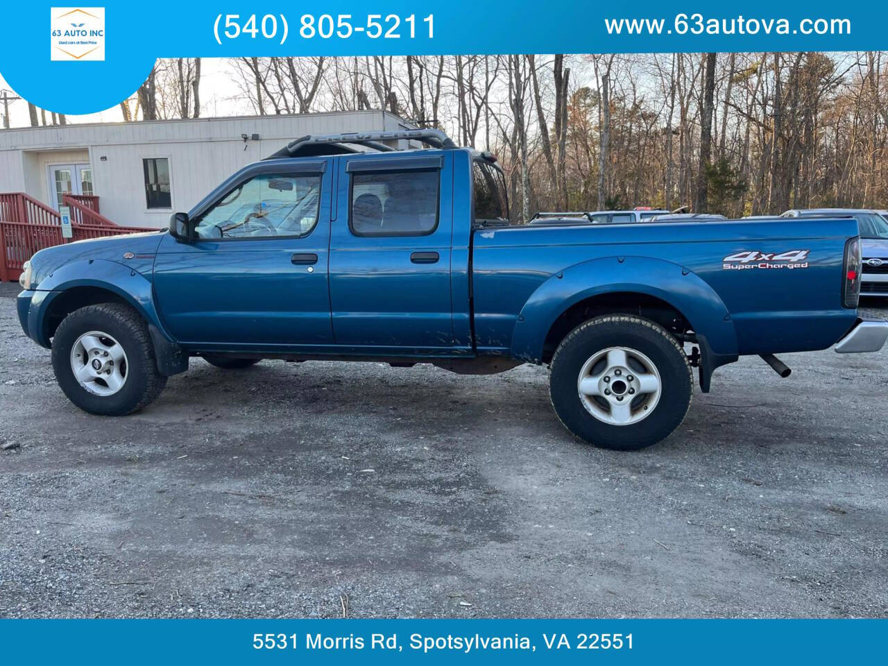 2002 Nissan Frontier for sale at 63 Auto Inc in Spotsylvania, VA