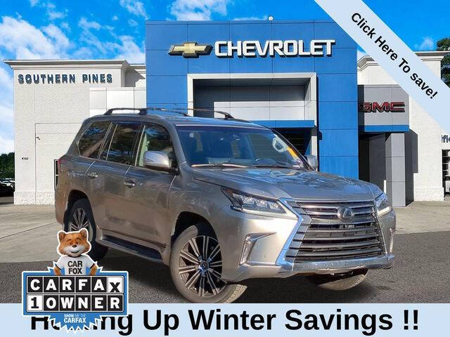 2018 Lexus LX 570 for sale at PHIL SMITH AUTOMOTIVE GROUP - SOUTHERN PINES GM in Southern Pines NC