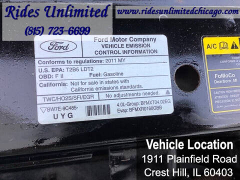 2011 Ford Ranger XLT