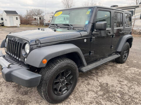 2017 Jeep Wrangler Unlimited for sale at JCF Auto Center in North Tonawanda NY