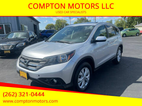 2013 Honda CR-V for sale at COMPTON MOTORS LLC in Sturtevant WI