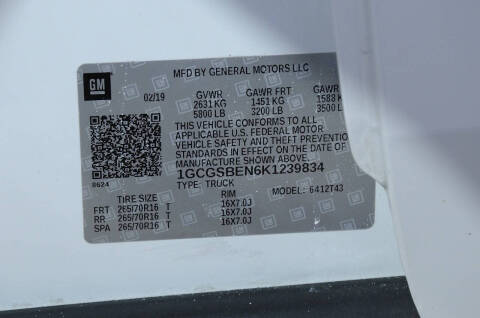 2019 Chevrolet Colorado Work Truck