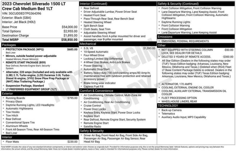 2023 Chevrolet Silverado 1500