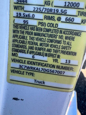 2013 RAM 4500