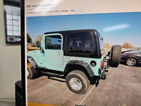2001 Jeep Wrangler for sale at Grace Motors in Evansville IN
