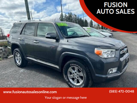 2010 Toyota 4Runner for sale at FUSION AUTO SALES in Spencerport NY