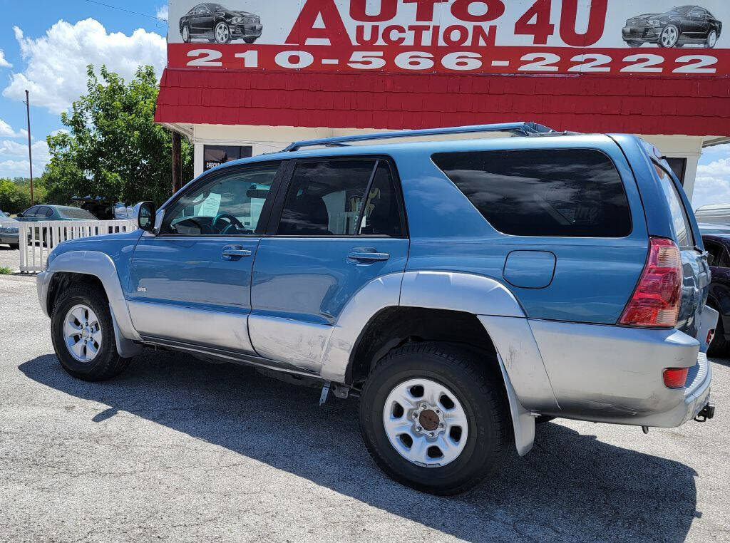 2003 Toyota 4Runner for sale at Auto Auction 4 U, LLC in Converse, TX