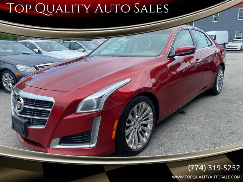 2014 Cadillac CTS for sale at Top Quality Auto Sales in Westport MA