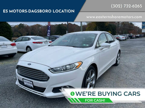 2014 Ford Fusion for sale at ES Motors-DAGSBORO location in Dagsboro DE