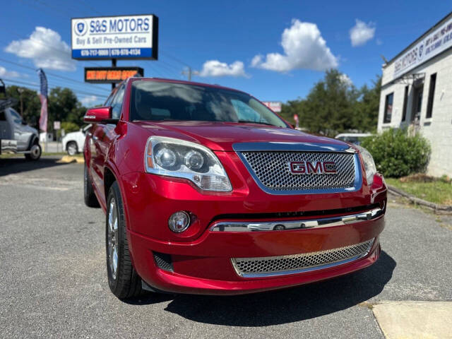 2012 GMC Acadia for sale at S & S Motors in Marietta, GA