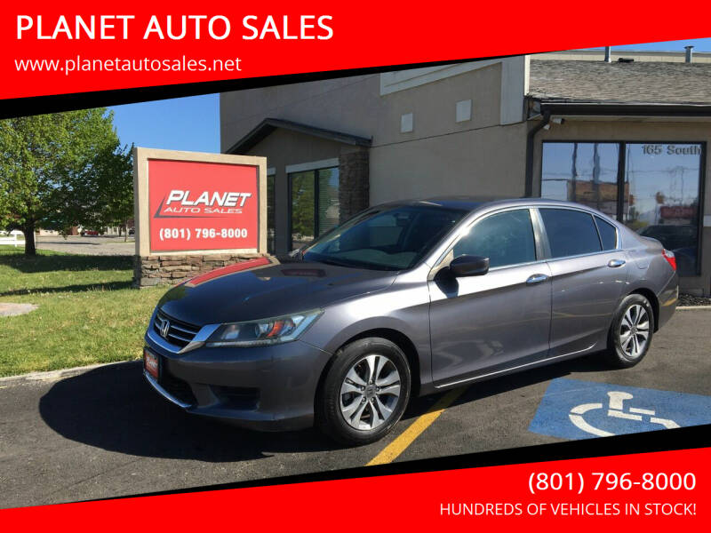 2015 Honda Accord for sale at PLANET AUTO SALES in Lindon UT