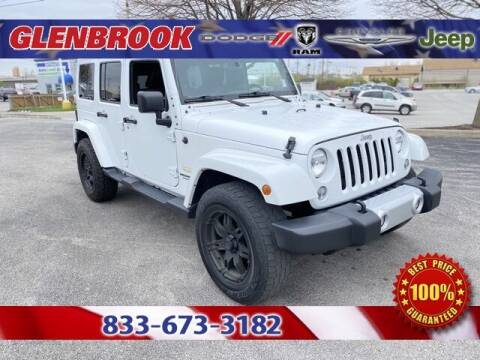 2015 Jeep Wrangler Unlimited for sale at Glenbrook Dodge Chrysler Jeep Ram and Fiat in Fort Wayne IN