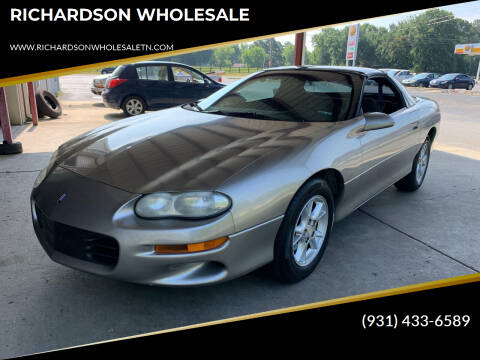 2002 Chevrolet Camaro for sale at RICHARDSON WHOLESALE in Fayetteville TN