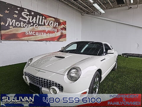 2002 Ford Thunderbird for sale at SULLIVAN MOTOR COMPANY INC. in Mesa AZ